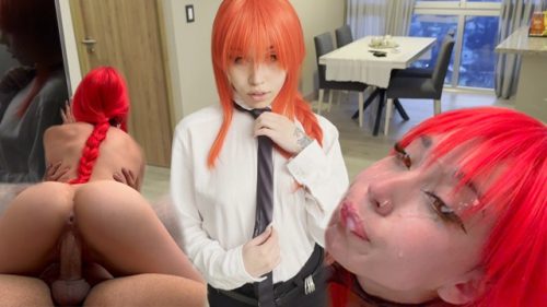 Makima quiere ser dominada. Lo hace correrse dos veces – MewSlut