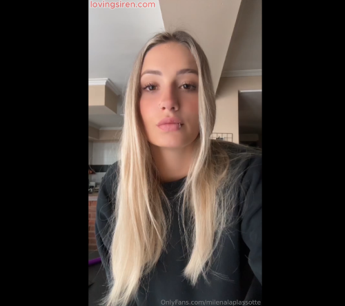 Milena Laplassotte – Me Pruebo Nueva Lencería Y Me Masturbo Para Ti