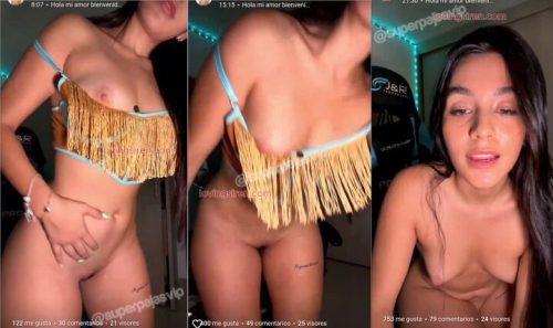 Karen Sedano – Live Desnuda y Masturbandose