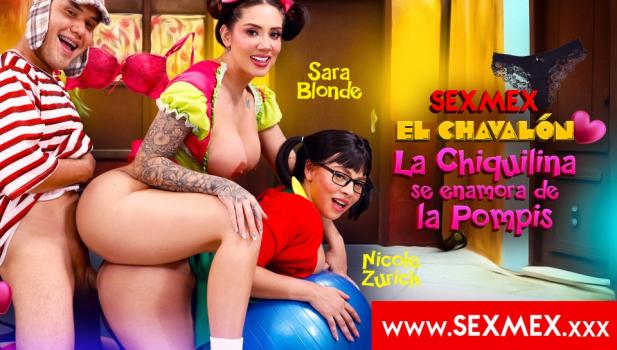 La Chiquilina Se Enamora De La Pompis – Nicole Zurich & Sara Blonde